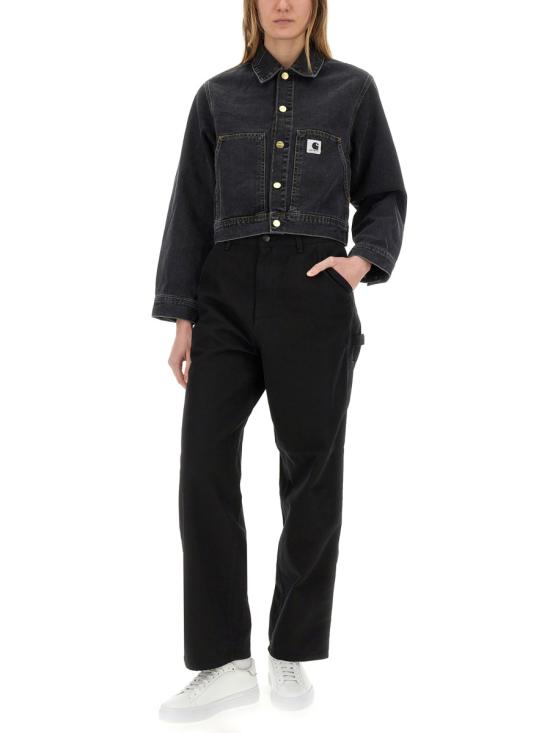 25SS 칼하트 WIP 데님 자켓 I0348748906 BLACK DOM - CARHARTT WIP