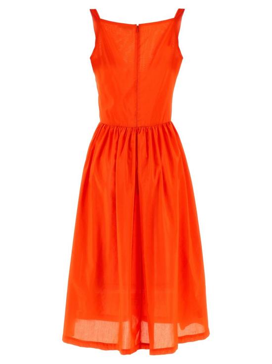 25SS 비비안웨스트우드 미디 원피스 1101032ZW012UF405 ORANGE - VIVIENNE WESTWOOD