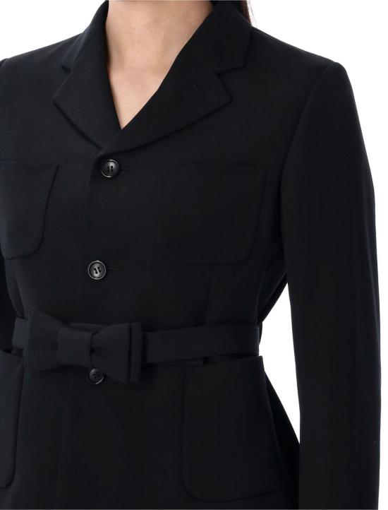 25SS 꼼데가르송 아우터 25PNOJ005051 1 Black - COMME DES GARCONS