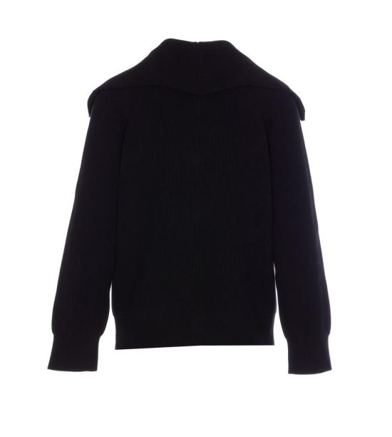 25SS 보테가베네타 가디건 829580V59X01000 Black - BOTTEGA VENETA