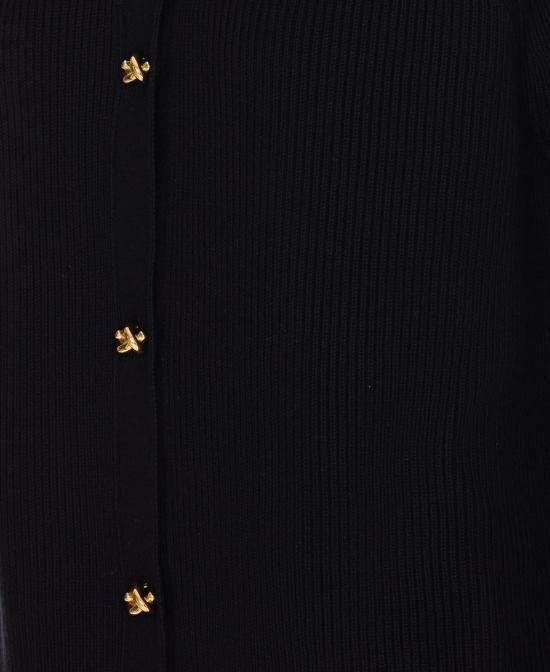 25SS 보테가베네타 가디건 829580V59X01000 Black - BOTTEGA VENETA