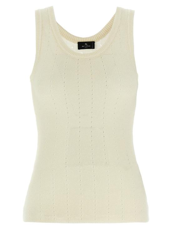  에트로 민소매 티셔츠 WRKE0329AU081W3789 WHITE