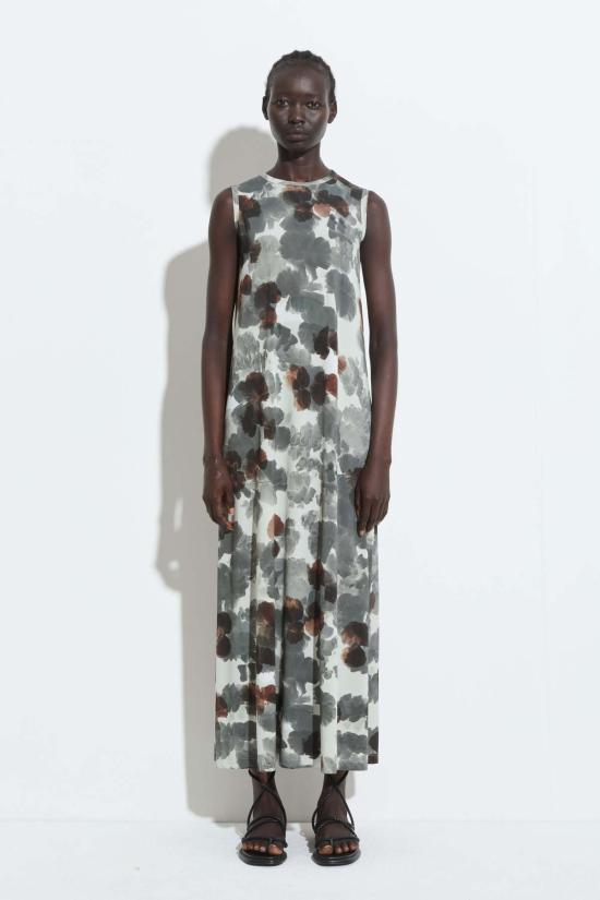  크리스티앙 뵈이넝스 롱 원피스 Christian Wijnants 민소매 드레스 그레이 브라운