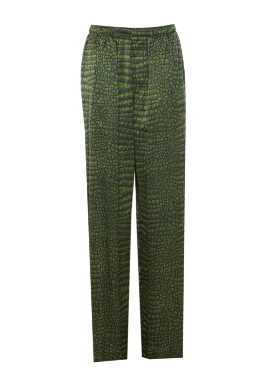 25SS 발렌시아가 스트레이트 팬츠 681822TRLC73001 GREEN