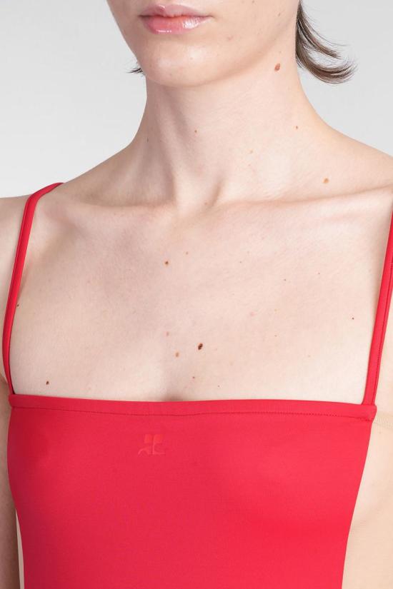 25SS 쿠레쥬 원피스 수영복 413139 125JMB041PA0043 RED - COURREGES