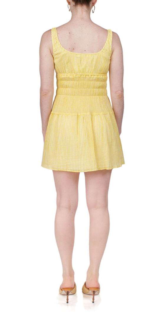  차오 루시아 숏 원피스 Ciao Lucia Gianluca 드레스 썬 깅엄 - CIAO LUCIA