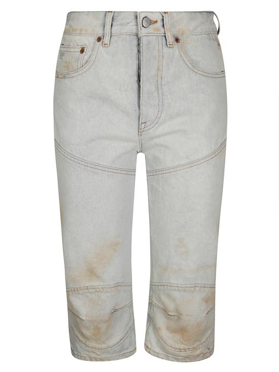 25SS MM6 메종마르지엘라 숏팬츠 S52MU0130M30018 982 LIGHT BLUE