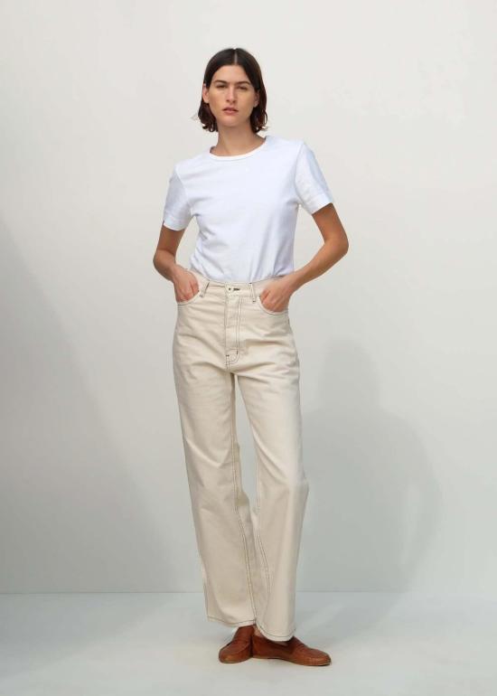  제시 캄 데님 팬츠 제시 캠 225's 내추럴 W/ 슬레이트 스티치