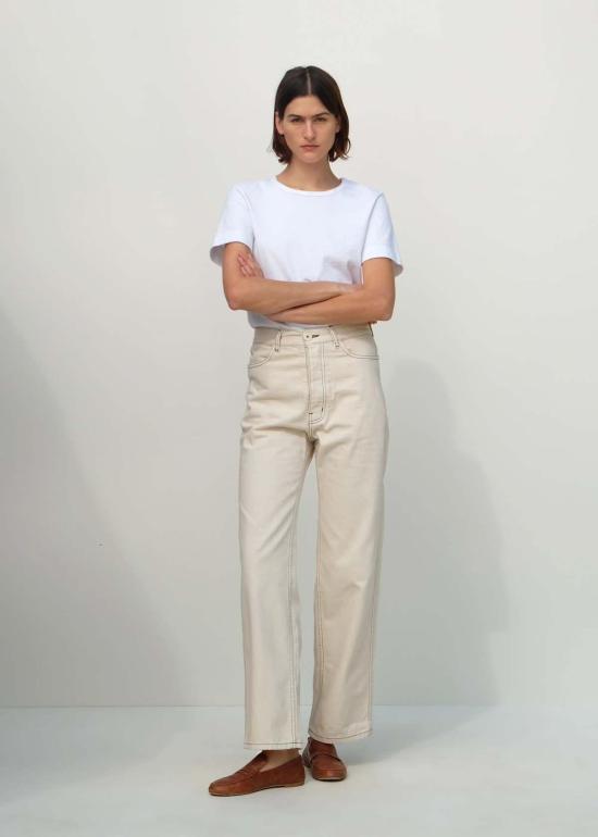  제시 캄 데님 팬츠 제시 캠 225's 내추럴 W/ 슬레이트 스티치 - JESSE KAMM