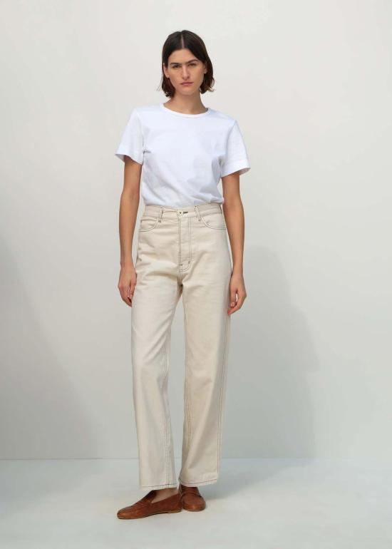  제시 캄 데님 팬츠 제시 캠 225's 내추럴 W/ 슬레이트 스티치 - JESSE KAMM