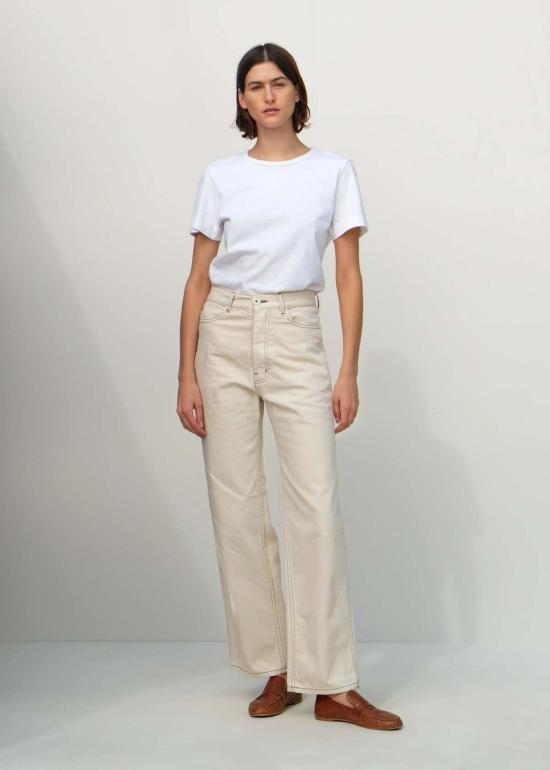  제시 캄 데님 팬츠 제시 캠 225's 내추럴 W/ 슬레이트 스티치 - JESSE KAMM