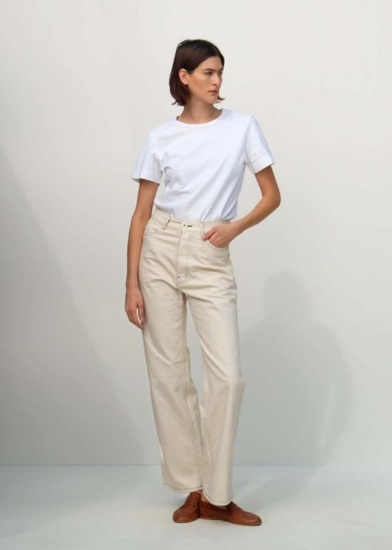  제시 캄 데님 팬츠 제시 캠 225's 내추럴 W/ 슬레이트 스티치 - JESSE KAMM