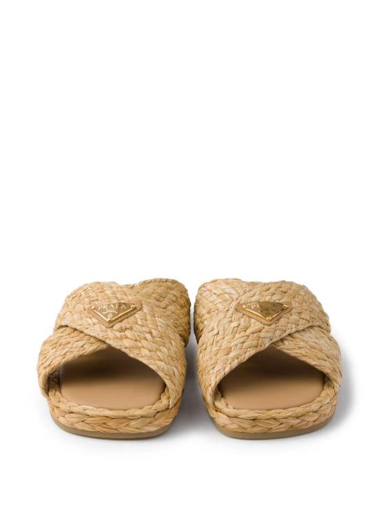 25SS 프라다 뮬/슬리퍼 1XX750F020027 F0018 NATURALE - PRADA