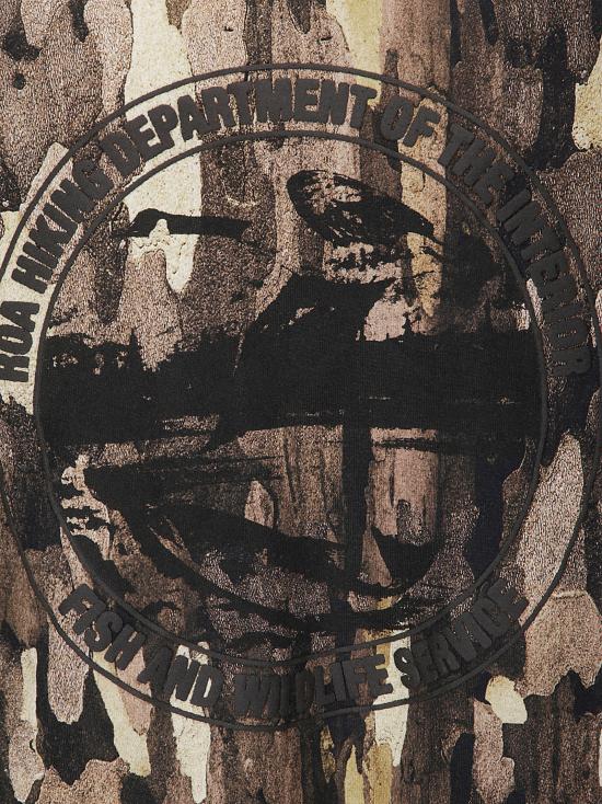 25SS 로아 반팔 티셔츠 RBMW0440JY43 GRN0027 CAMOUFLAGE - ROA