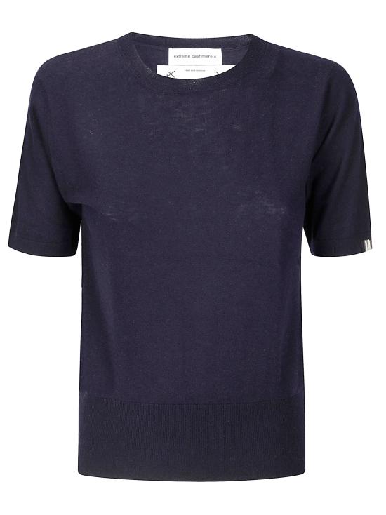 25SS 익스트림캐시미어 반팔 티셔츠 N416NOOR NAVY