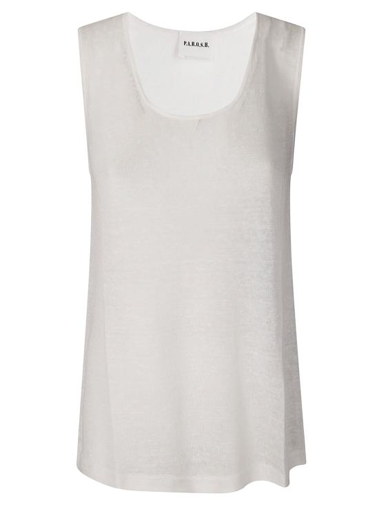 25SS 파로쉬 민소매 티셔츠 D540887BABYLON 002 Cream