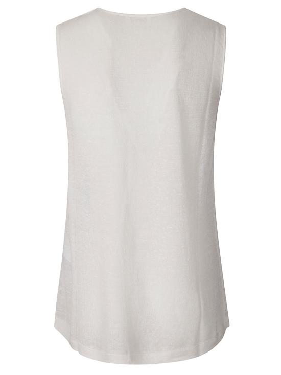 25SS 파로쉬 민소매 티셔츠 D540887BABYLON 002 Cream - PAROSH