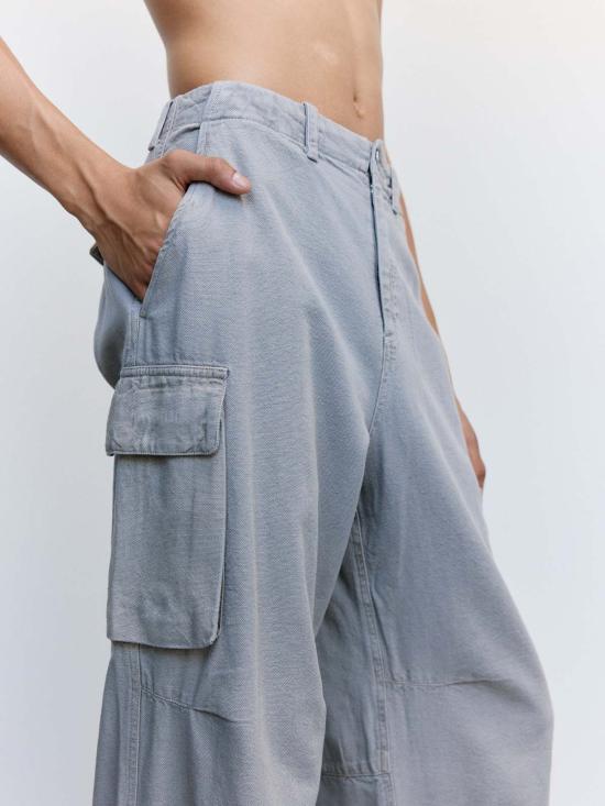  아워레가시 치노 팬츠 우리의 레거시 마운트 카고 팬츠 스톤 그래블 - OUR LEGACY