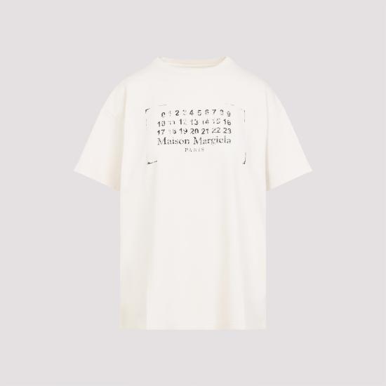 25SS 마르지엘라 반팔 티셔츠 S51GC0534S24575 103 BUTTER - MAISON MARGIELA