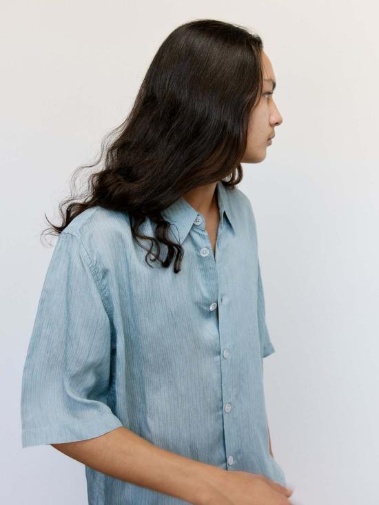  아워레가시 반팔 셔츠 우리의 유산 비욘드  지오 스트라이프 - OUR LEGACY