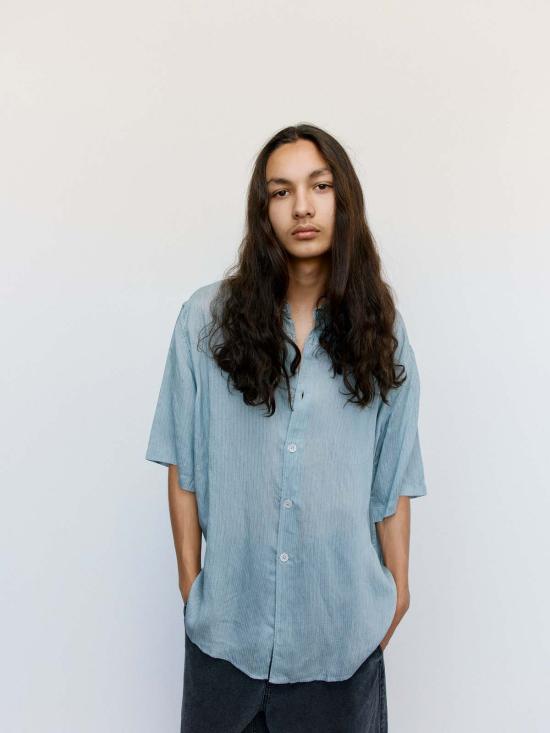  아워레가시 반팔 셔츠 우리의 유산 비욘드  지오 스트라이프