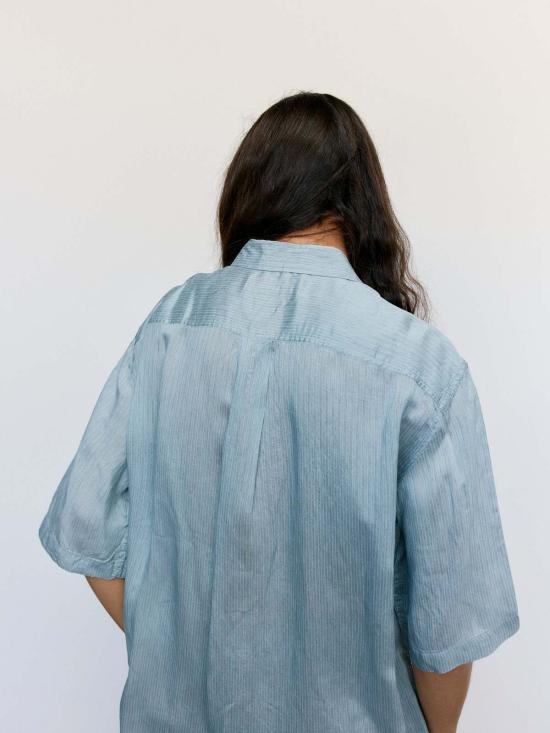  아워레가시 반팔 셔츠 우리의 유산 비욘드  지오 스트라이프 - OUR LEGACY