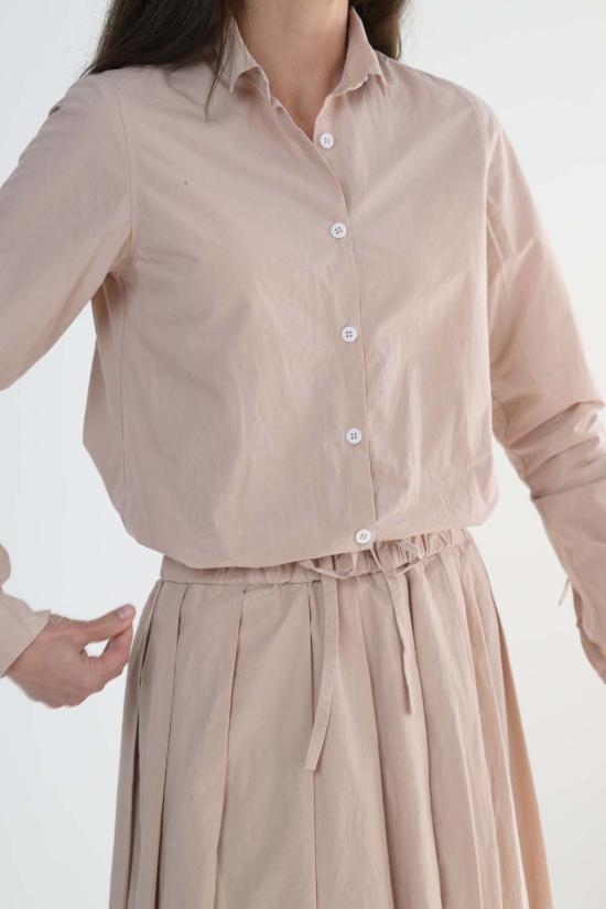  버그파벨 블라우스 베르그파벨 티롤 셔츠 더스티 핑크 - BERGFABEL