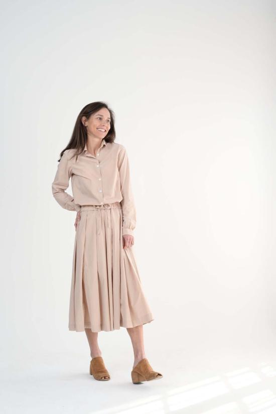  버그파벨 블라우스 베르그파벨 티롤 셔츠 더스티 핑크