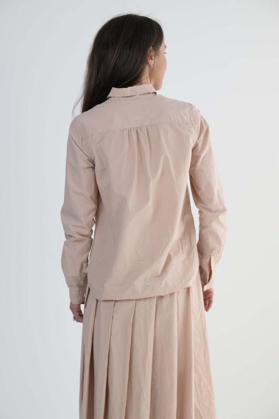  버그파벨 블라우스 베르그파벨 티롤 셔츠 더스티 핑크 - BERGFABEL