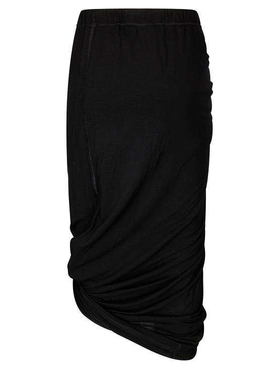 25SS 헬무트랭 롱 스커트 O09HW302 001 BLACK - HELMUT LANG