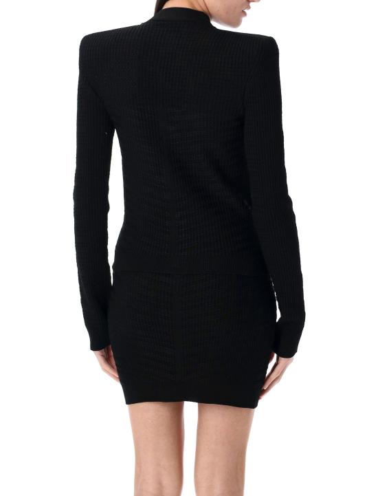 25SS 발망 가디건 EF0KL191KI42 0PA BLACK - BALMAIN