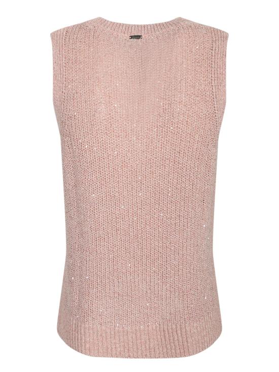 25SS 에르노 민소매 티셔츠 MG000167D 76068 4002 PINK - HERNO