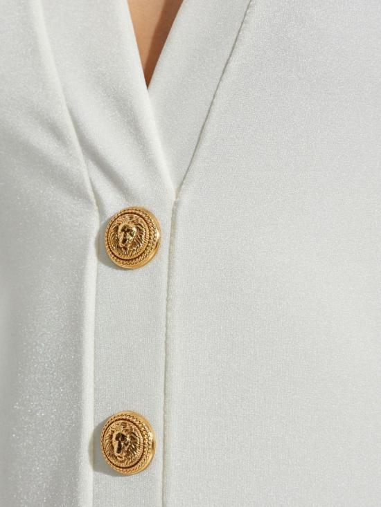 25SS 발망 비치웨어 BKBUY2250 105 WHITE - BALMAIN