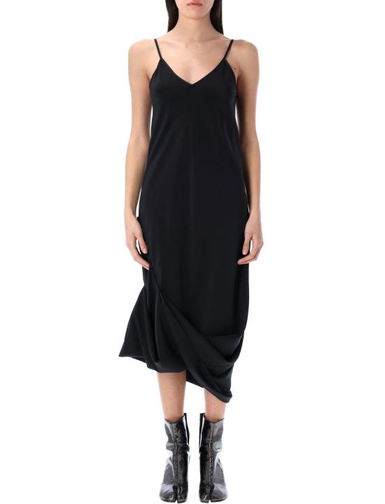 25SS MM6 메종마르지엘라 롱 원피스 S62DG0047M35441 900 BLACK - MM6 MAISON MARGIELA