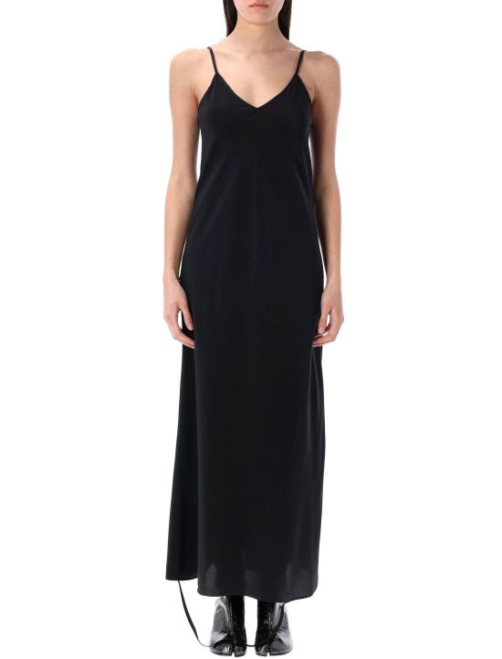 25SS MM6 메종마르지엘라 롱 원피스 S62DG0047M35441 900 BLACK