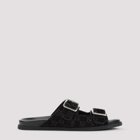 25SS 구찌 샌들 816380 AADUO 1000 BLACK - GUCCI