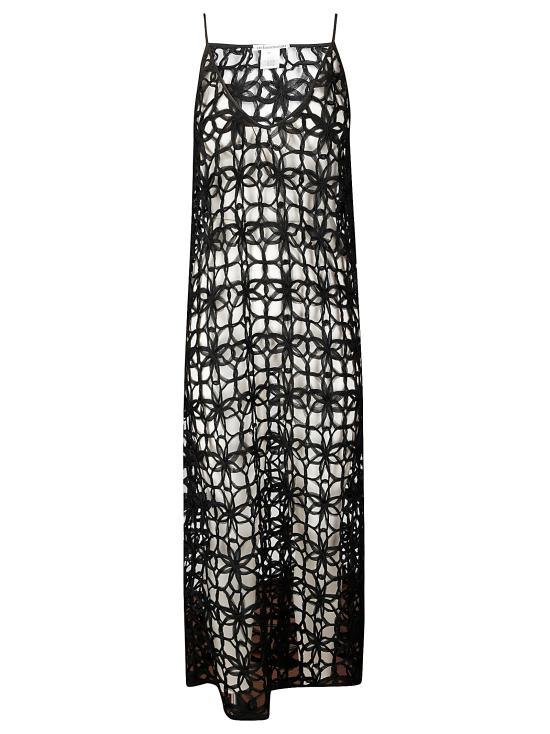 25SS 스테파노 모타리 롱 원피스 U6201 6 BLACK