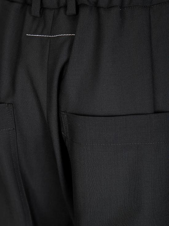 25SS MM6 메종마르지엘라 스트레이트 팬츠 S52KA0524M35080 900 BLACK - MM6 MAISON MARGIELA