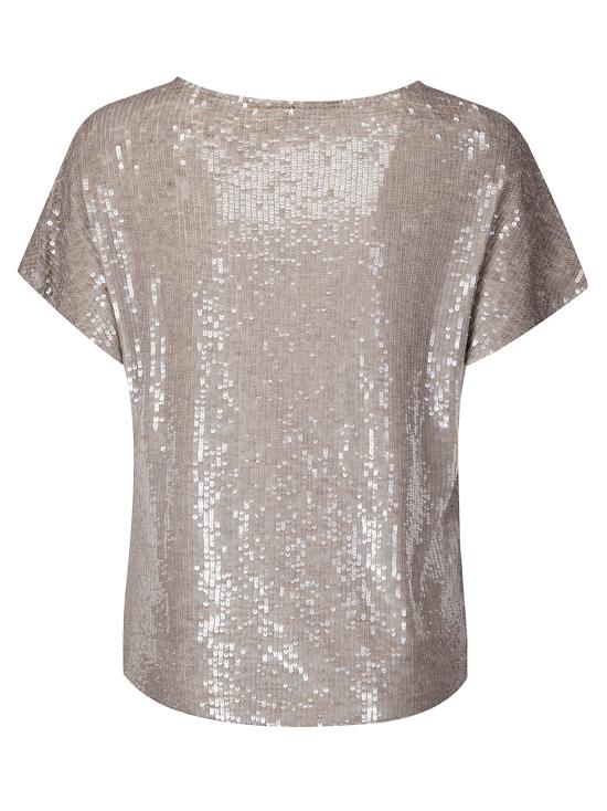 25SS 파로쉬 반팔 티셔츠 D311645GONG 018 GREY MELANGE CHIAR - PAROSH