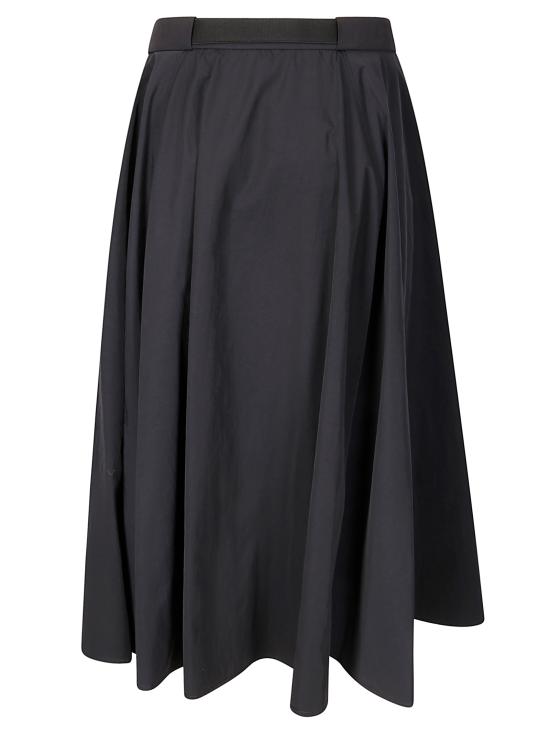 25SS 몽클레어 미디 스커트 K10932D00006597V5 999 BLACK - MONCLER