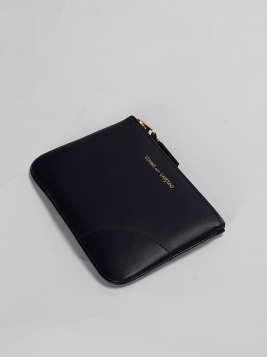 26SS 꼼데가르송 클래식 레더 라인 파우치 SA8100 NAVY - COMME DES GARCONS