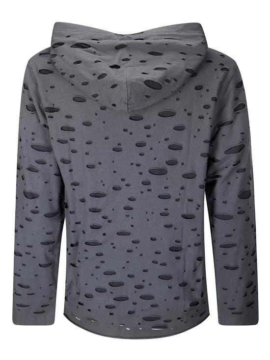 25SS 아크네 스튜디오 후드 티셔츠 BL0407 BM0 FADED BLACK - ACNE STUDIOS