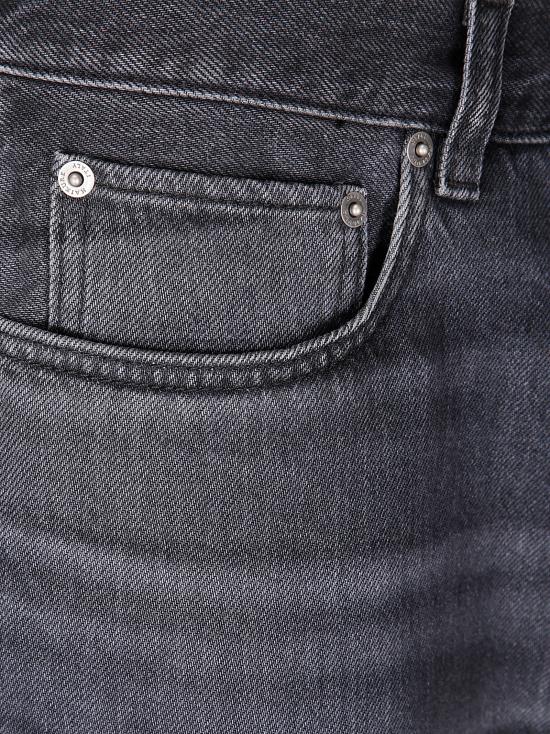 25SS 하이쿠레 데님 숏팬츠 HEM03251DF173 L0732 MID BLACK - HAIKURE