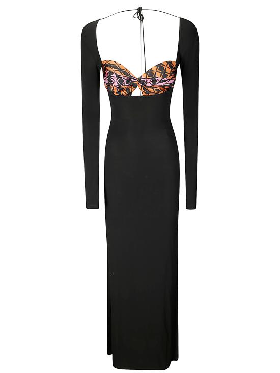 25SS 마린세르 롱 원피스 WDR334AV1 MU00 MULTICOLOR