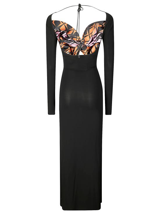 25SS 마린세르 롱 원피스 WDR334AV1 MU00 MULTICOLOR - MARINE SERRE