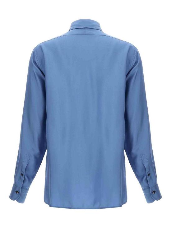 24FW 톰포드 셔츠 CA3254FAX1134HB659 Light Blue - TOMFORD