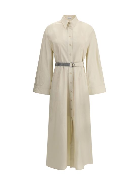 25SS 브루넬로 쿠치넬리 원피스 M0F79AHB46 C2869 BEIGE - BRUNELLO CUCINELLI