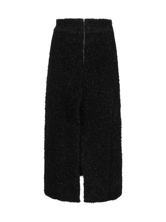 24FW 발렌시아가 스커트 793601T3328 1000 BLACK - BALENCIAGA