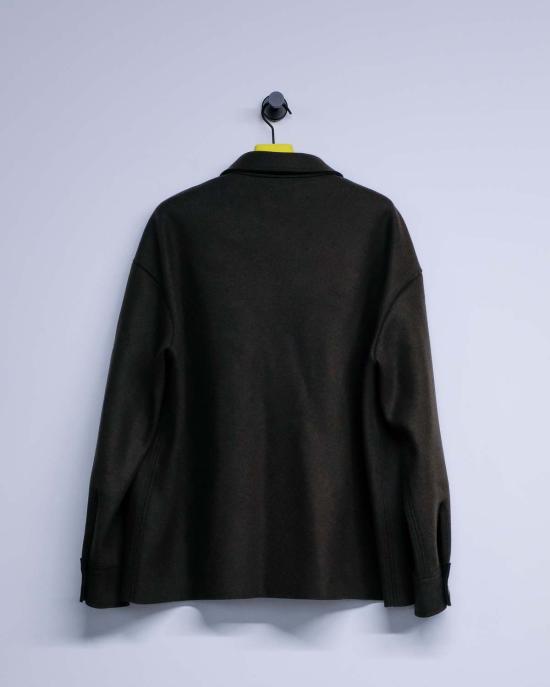  질샌더 긴팔 셔츠 질 샌더 피클 더블 페이스 컴팩트 울 - JIL SANDER