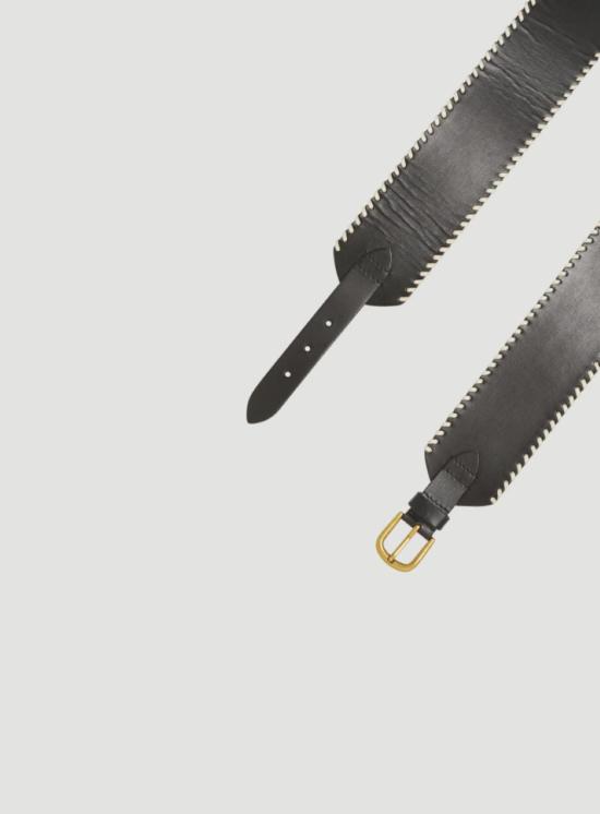  Cotélac 와이드 벨트 Nyoma 와이드  블랙 - OTHER BRANDS